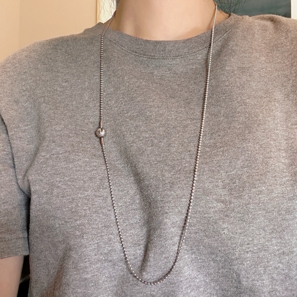 Pandora Silver 925 Long Necklace